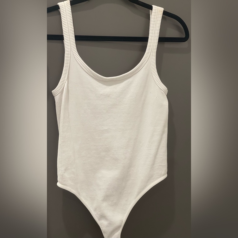 2 for 1 - Vici dolls white spaghetti romper & muscle tank top